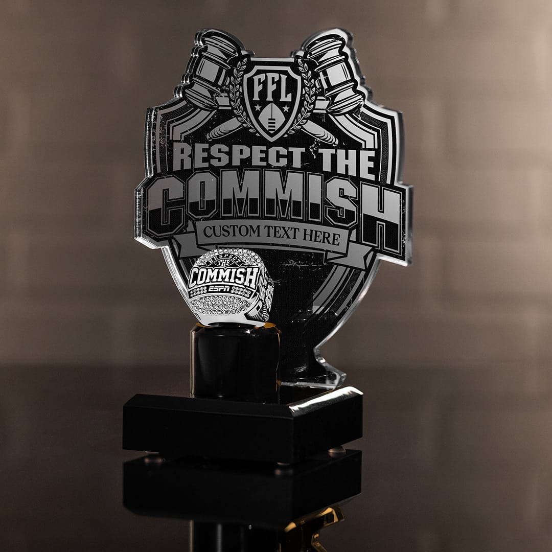 TrophySmack 7" Commish Championship Display Bundle
