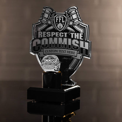 TrophySmack 7" Commish Championship Display Bundle