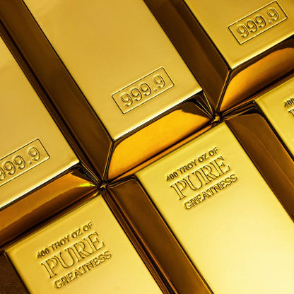 TrophySmack 7" Gold Bar Award