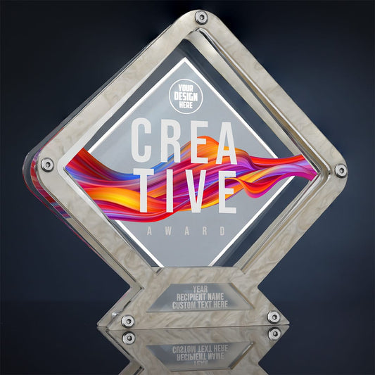 TrophySmack 8.5" Creative Custom Acrylic Award