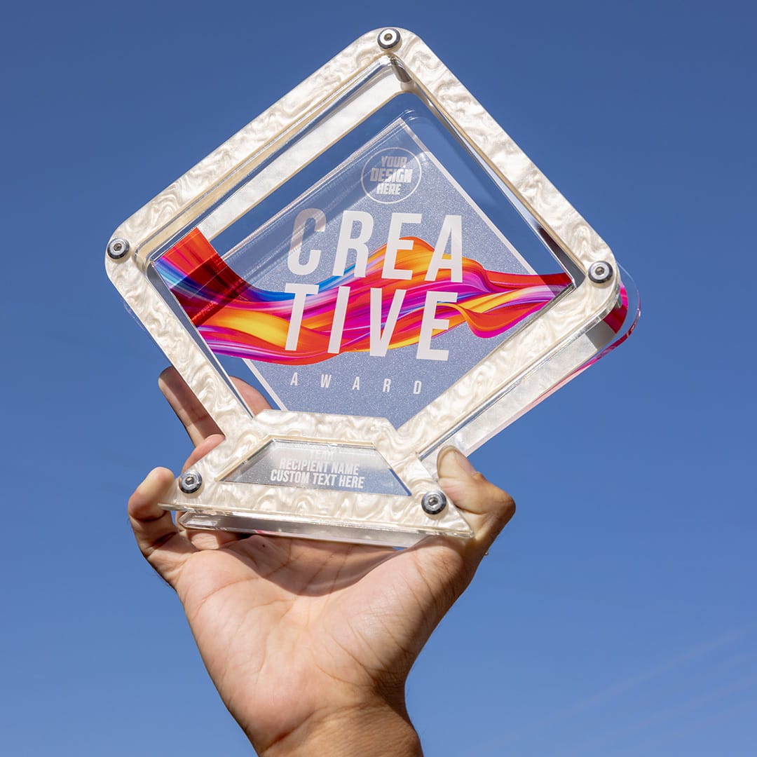 TrophySmack 8.5" Creative Custom Acrylic Award