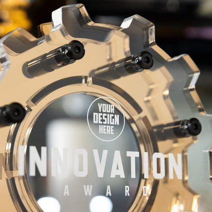 TrophySmack 8" Innovation Custom Acrylic Award