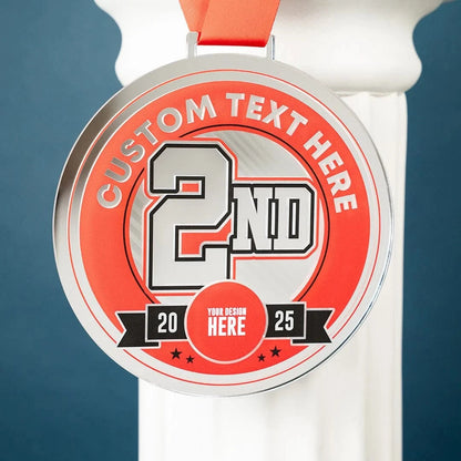 TrophySmack 8" Oversized Acrylic Medal Bundle