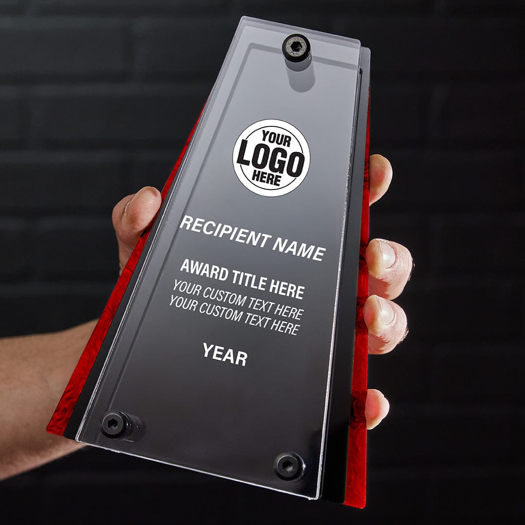 TrophySmack 8" Vista Custom Acrylic Award