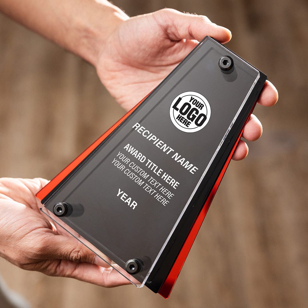 TrophySmack 8" Vista Custom Acrylic Award