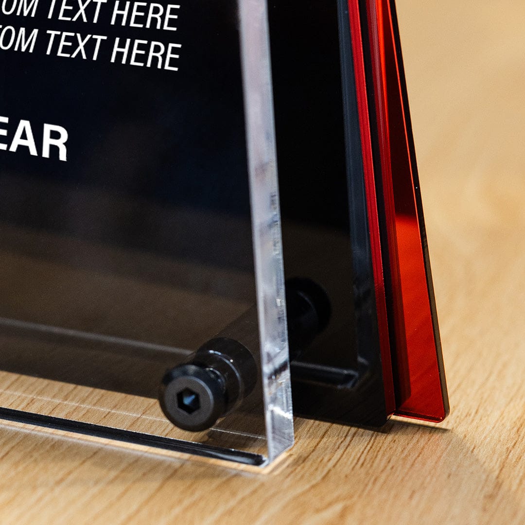 TrophySmack 8" Vista Custom Acrylic Award