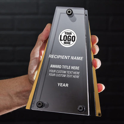 TrophySmack 8" Vista Custom Acrylic Award