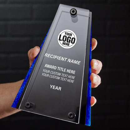 TrophySmack 8" Vista Custom Acrylic Award