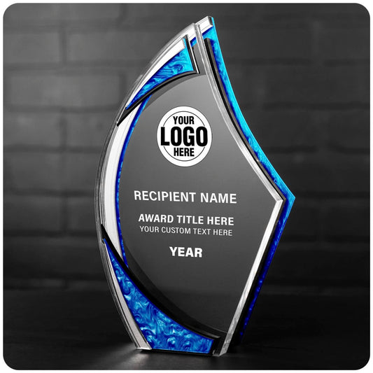 TrophySmack 9" Drift Custom Acrylic Award