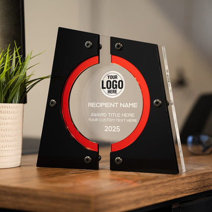 TrophySmack 9" Stargate Custom Acrylic Award