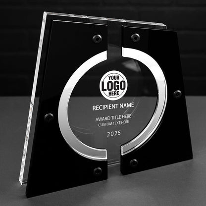 TrophySmack 9" Stargate Custom Acrylic Award