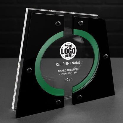 TrophySmack 9" Stargate Custom Acrylic Award