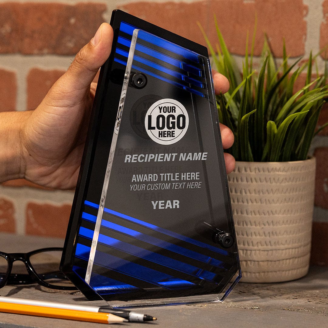 TrophySmack 9" Zenith Custom Acrylic Award