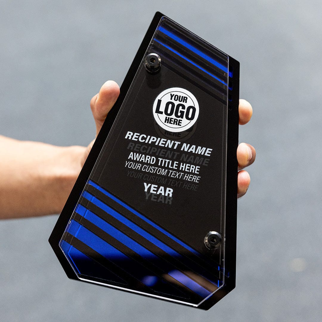 TrophySmack 9" Zenith Custom Acrylic Award