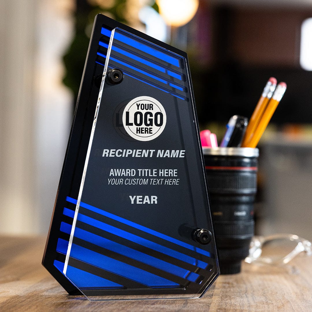 TrophySmack 9" Zenith Custom Acrylic Award