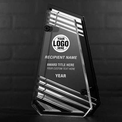 TrophySmack 9" Zenith Custom Acrylic Award