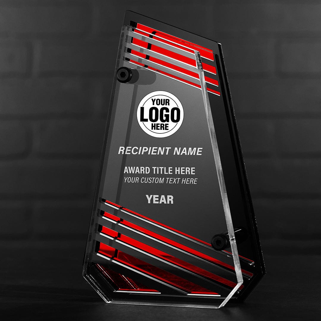 TrophySmack 9" Zenith Custom Acrylic Award