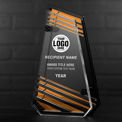 TrophySmack 9" Zenith Custom Acrylic Award