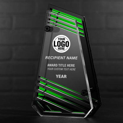 TrophySmack 9" Zenith Custom Acrylic Award