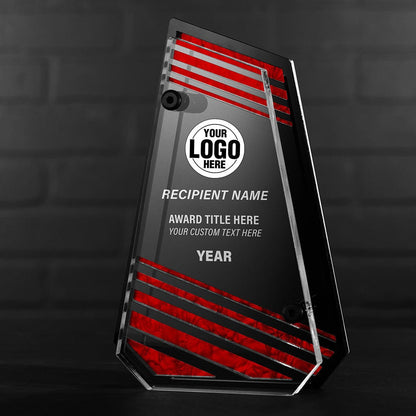 TrophySmack 9" Zenith Custom Acrylic Award