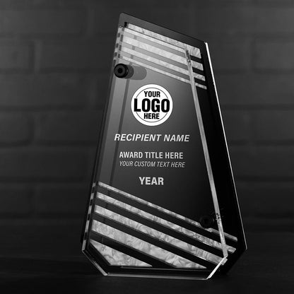 TrophySmack 9" Zenith Custom Acrylic Award