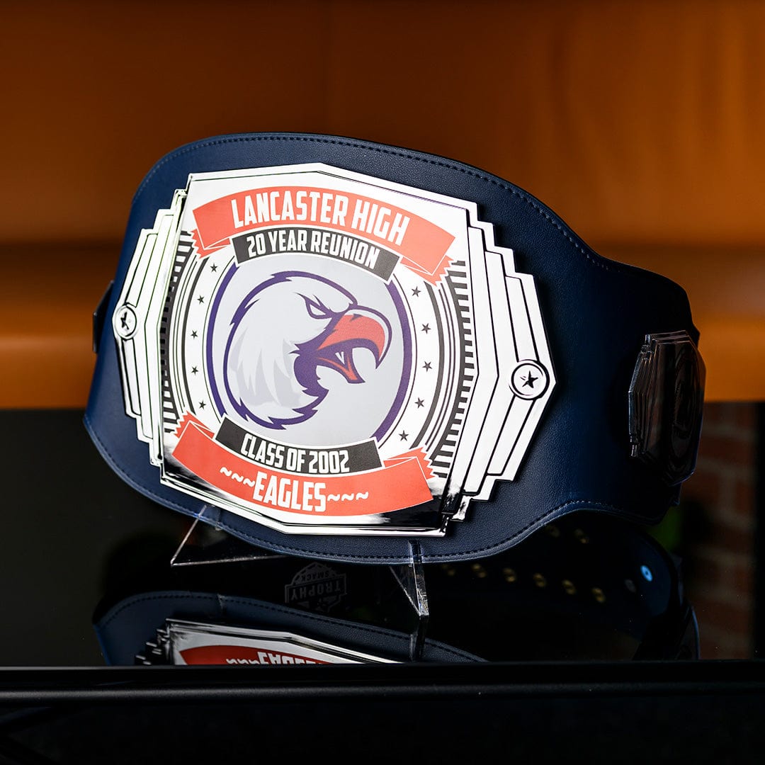 TrophySmack Acrylic Championship Belt Display Stand
