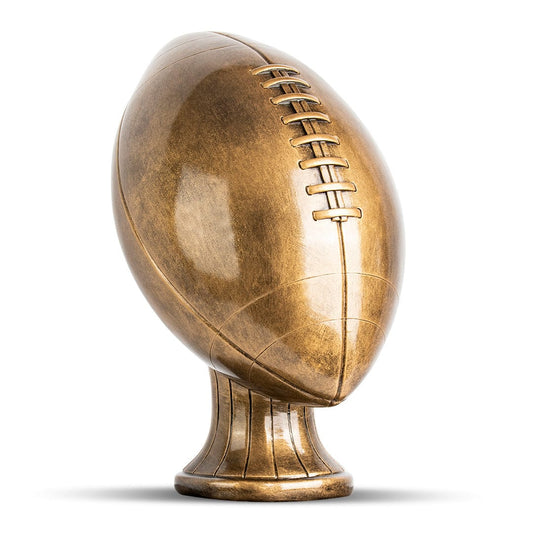 TrophySmack Antique Gold Football