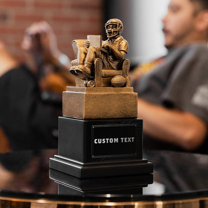 TrophySmack Armchair Champ Trophy on Mini Base