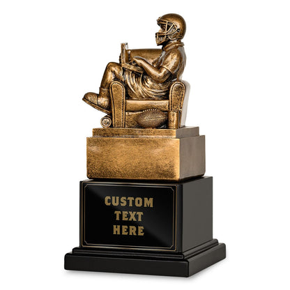 TrophySmack Armchair Champ Trophy on Mini Base
