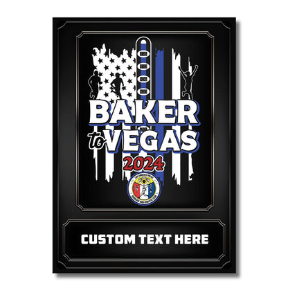 TrophySmack Baker To Vegas - Metal Wall Art