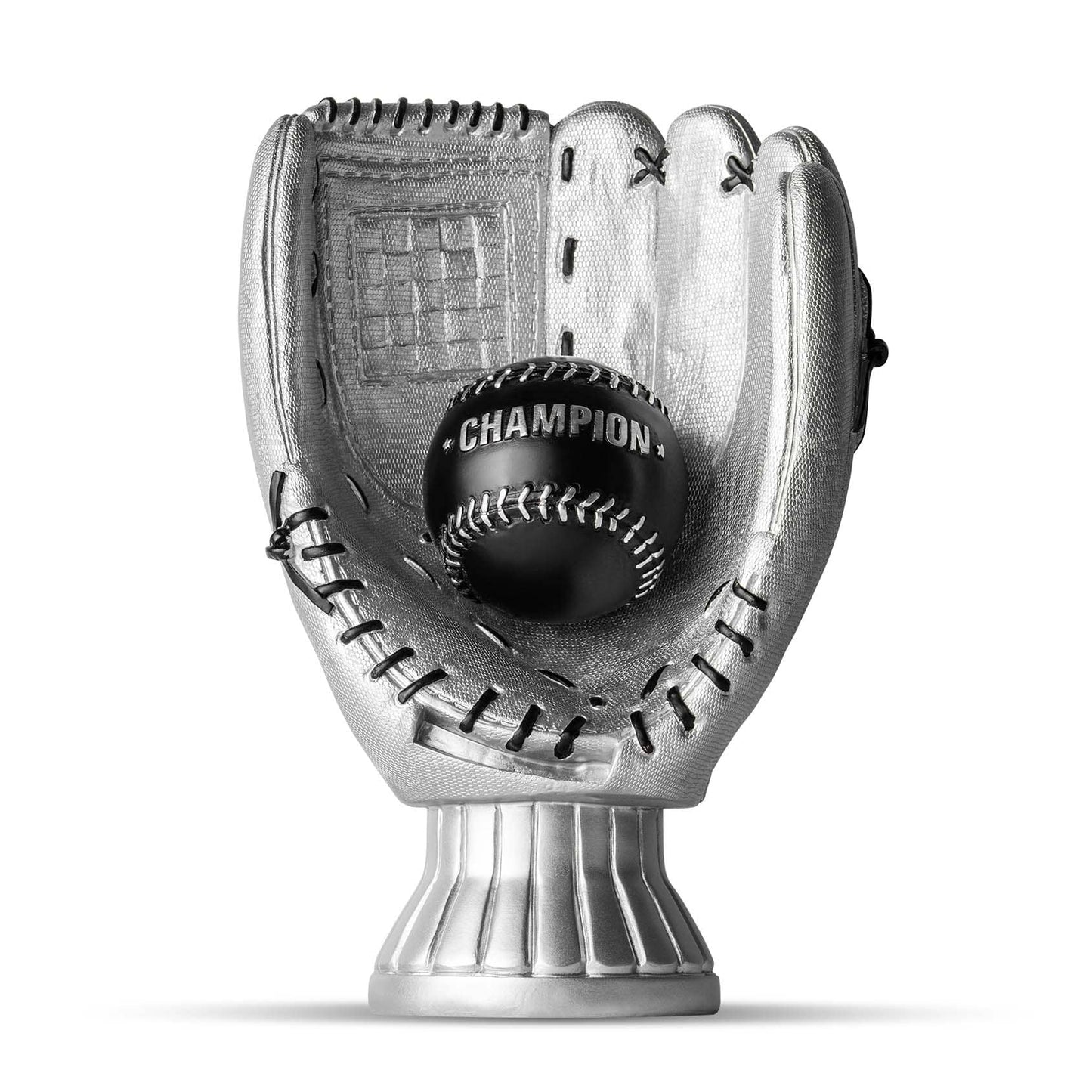TrophySmack Baseball Trophy Silver Topper