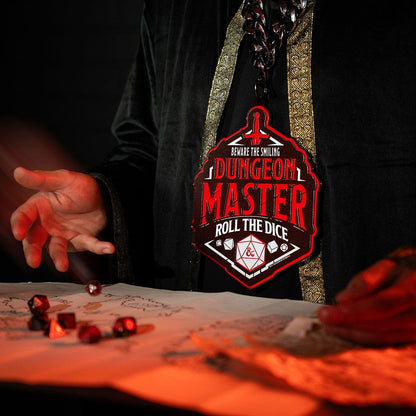 TrophySmack Beware the Smiling Dungeon Master Chromatic Chain