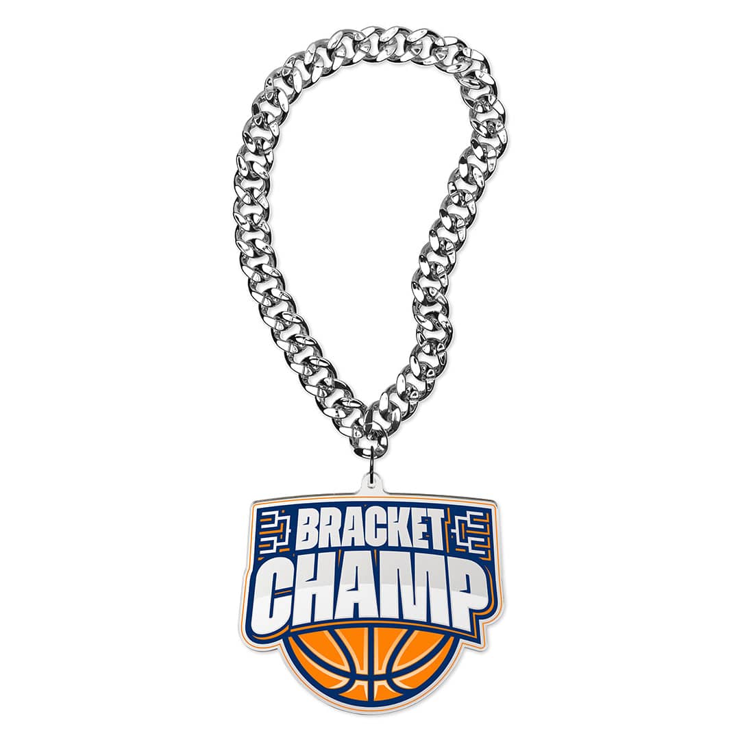 TrophySmack Bracket Champion Acrylic Chain