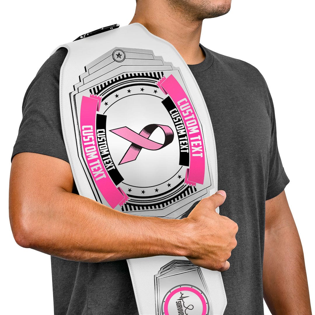 TrophySmack Cancer Survivor 6lb Customizable Championship Belt