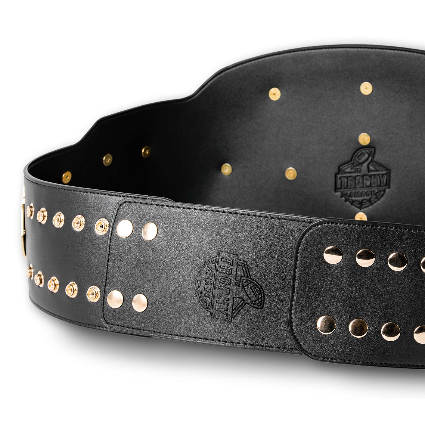 Championship Belt 9" Extender Leather Strap TrophySmack