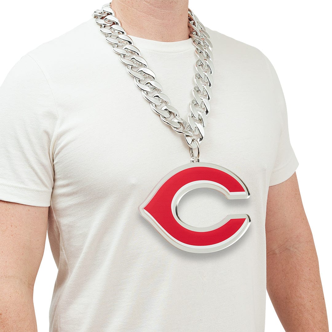 Cincinnati Reds Chain Cincinnati Reds MLB Chromatic Turnover Chain - TrophySmack