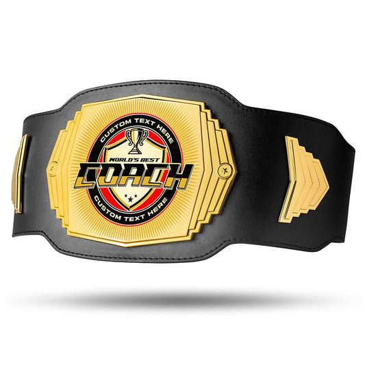 TrophySmack Coach 2lb Youth Championship Belt