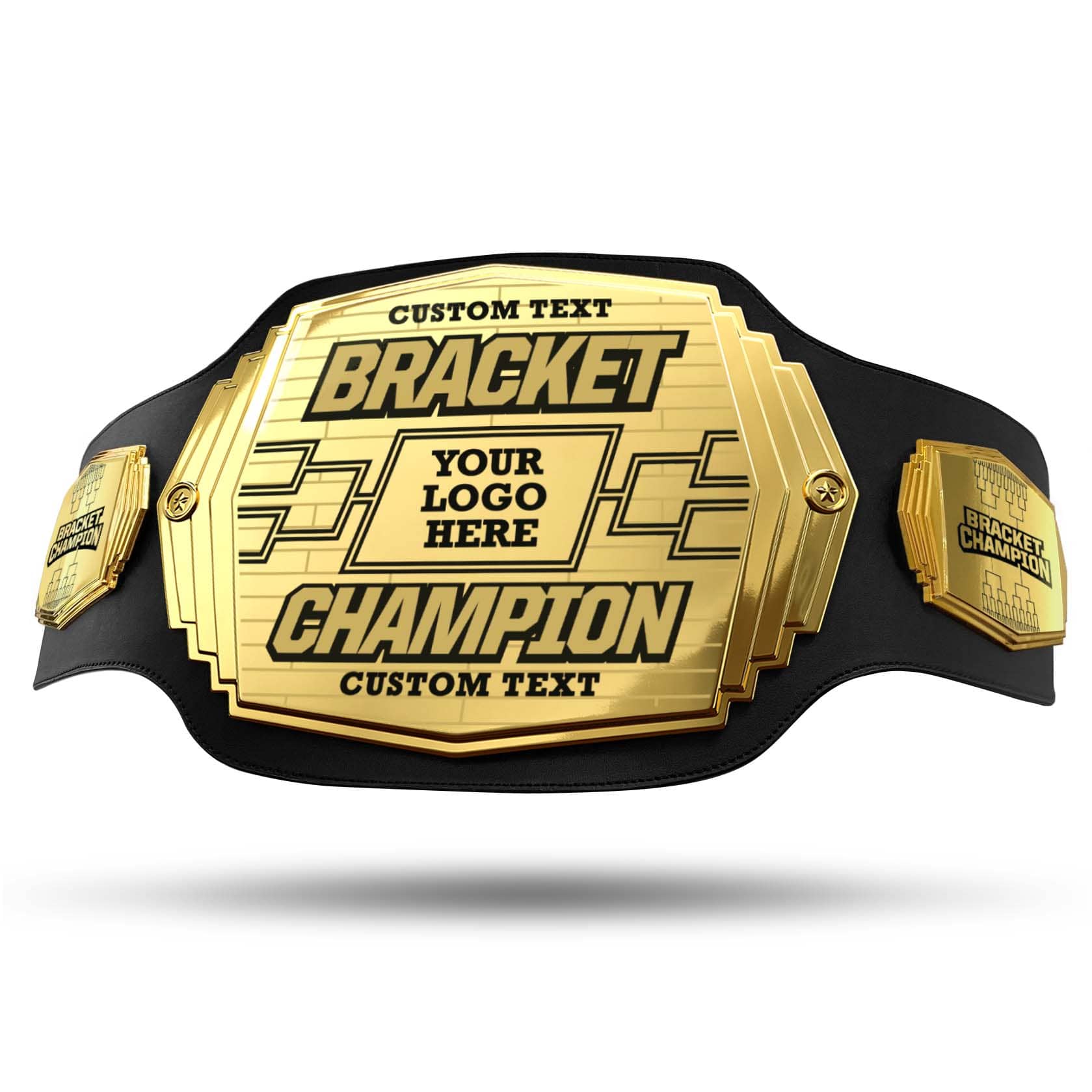 TrophySmack College Basketball Bracket Championship Belt - Gold