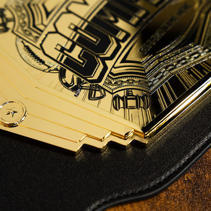 TrophySmack Commish 2lb Fantasy Football Custom Championship Belt