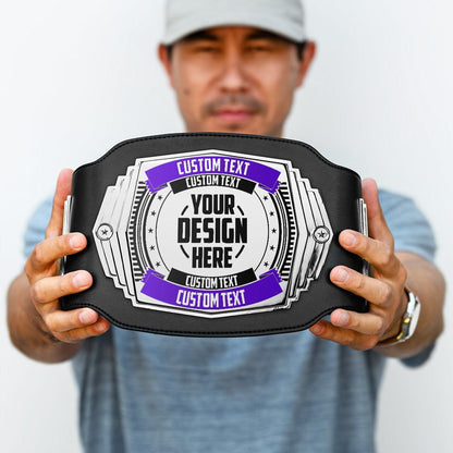 TrophySmack Custom 2lb Championship Belt - Youth Size Title Belt