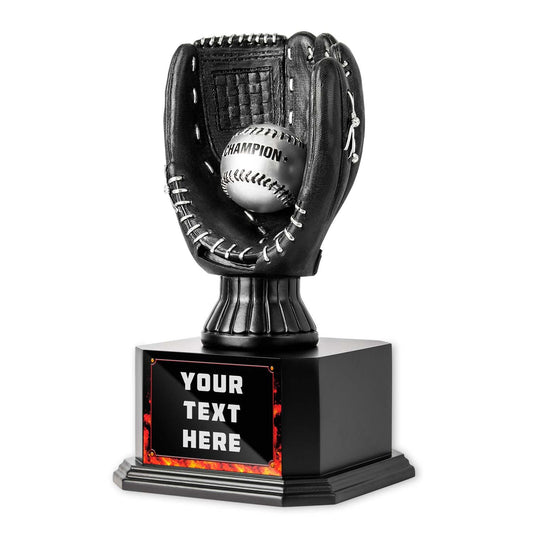 TrophySmack Custom Baseball Square Base Trophy