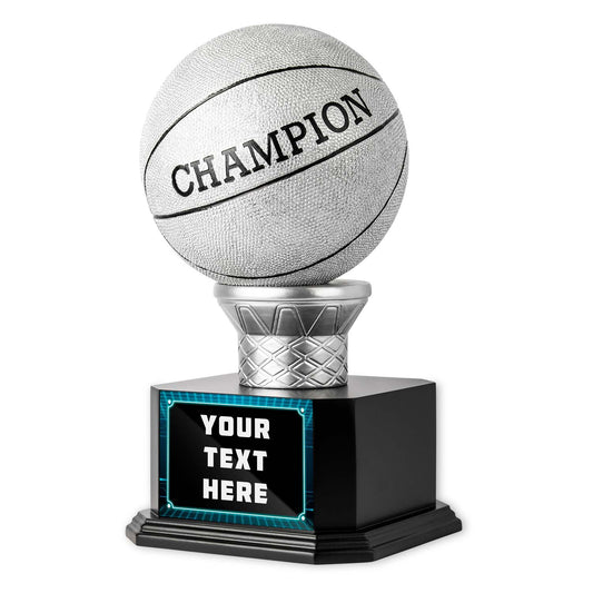 TrophySmack Custom Basketball Square Base Trophy