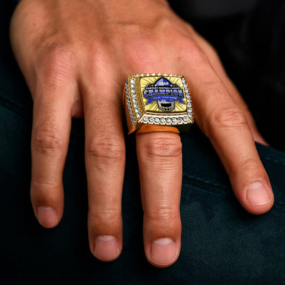 TrophySmack Custom Fantasy Football Championship Ring