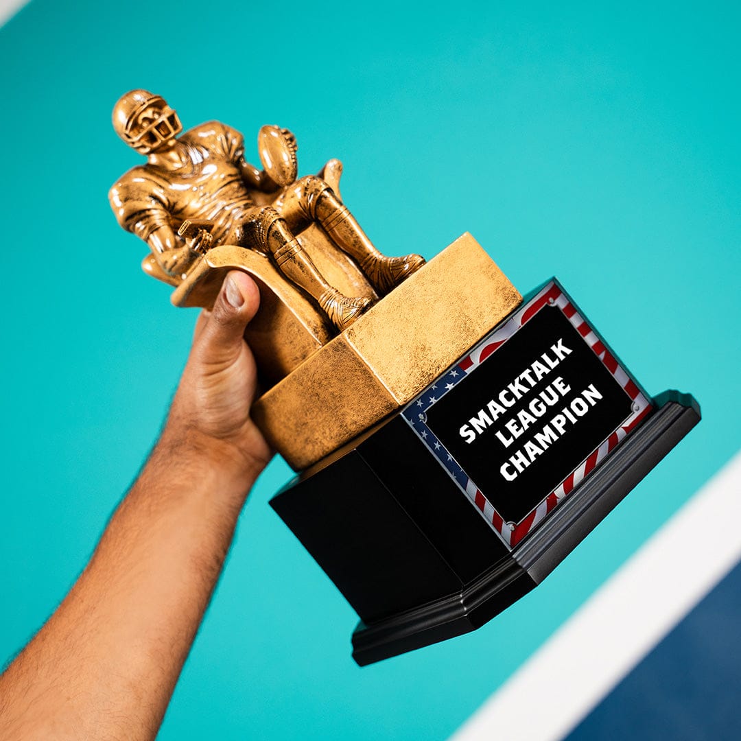 TrophySmack Custom Fantasy Football Square Base Trophy