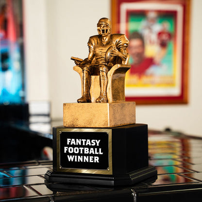 TrophySmack Custom Fantasy Football Square Base Trophy