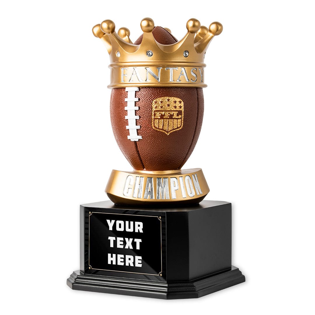 Custom Fantasy Football Square Base Trophy - TrophySmack
