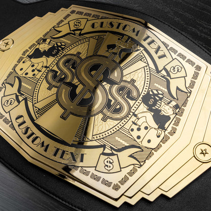 TrophySmack Custom Monopoly 6lb Championship Belt