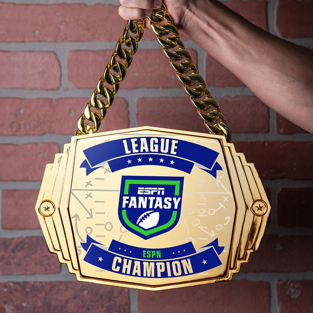 TrophySmack Custom XL ESPN Champion Turnover Chain 5lb.