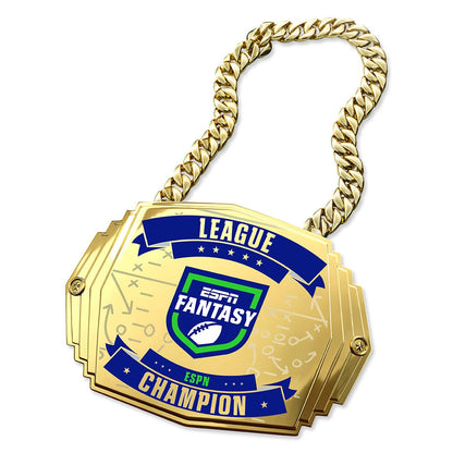 TrophySmack Custom XL ESPN Champion Turnover Chain 5lb.