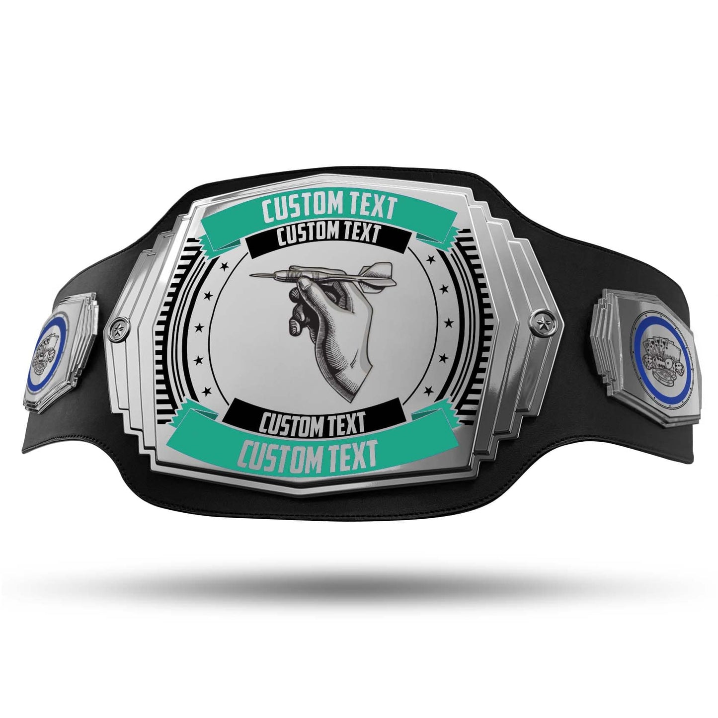 TrophySmack Darts 6lb Customizable Championship Belt
